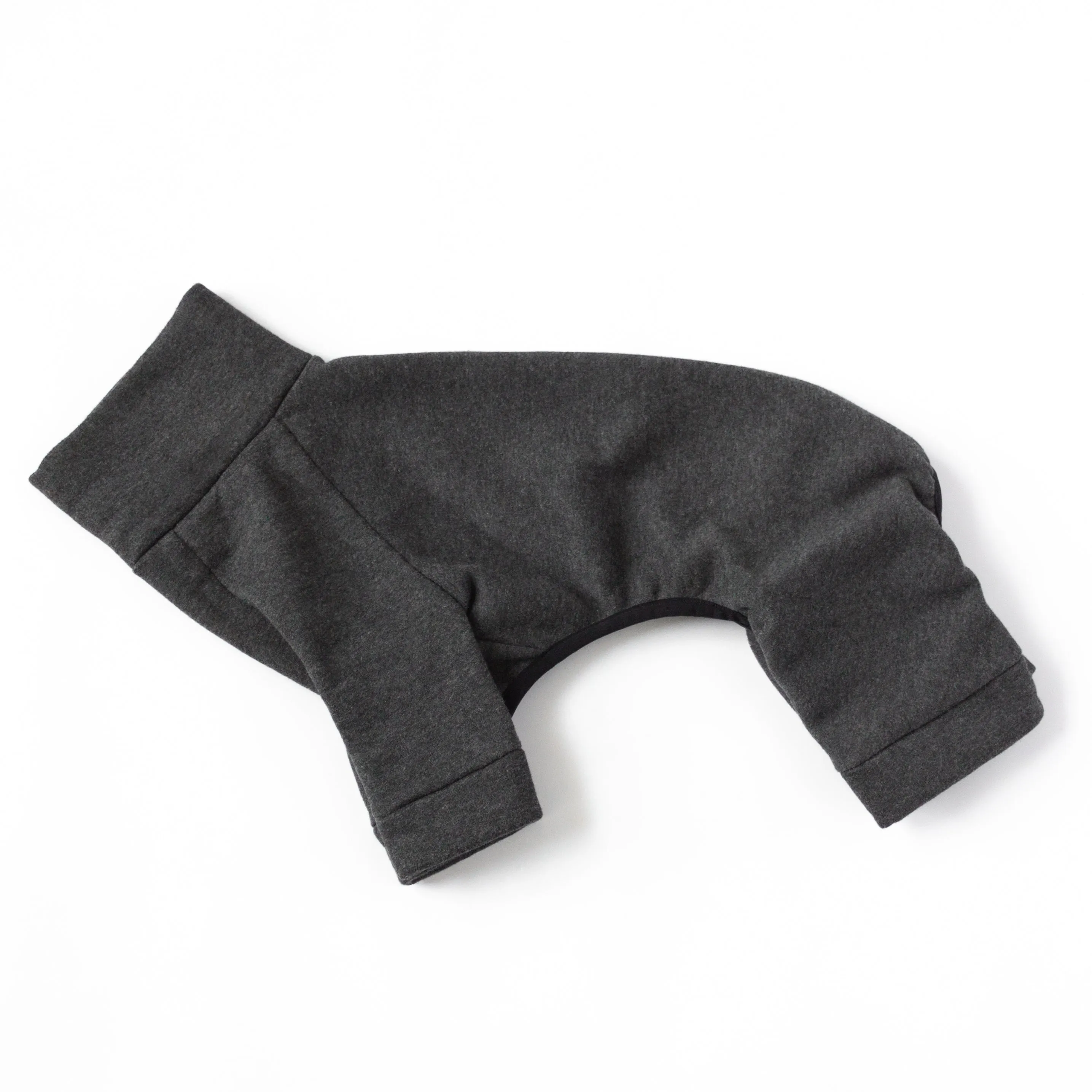 Tracksuit Dog Onesie - Dark Grey