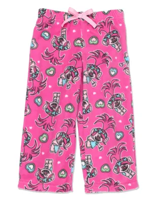Trolls Poppy Plush Fleece Pajama Pants