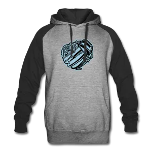 UNISEX BASEBALL GLOVE Colorblock Hoodie
