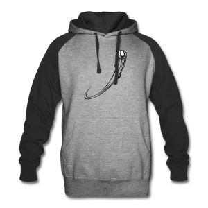 UNISEX FLYING BASEBALL Colorblock Hoodie