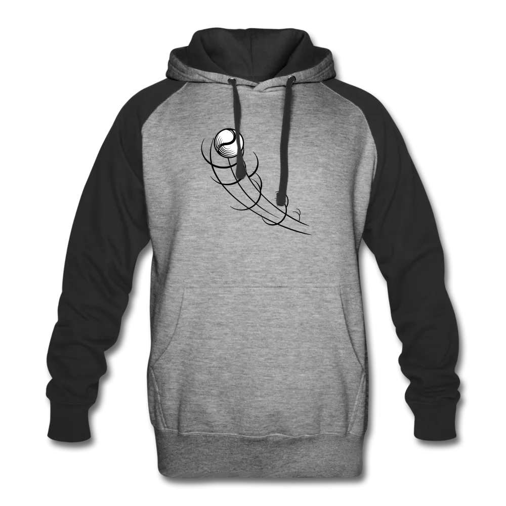 UNISEX FLYING BASEBALL Colorblock Hoodie