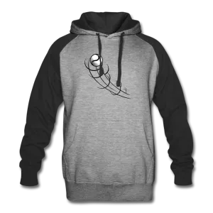 UNISEX FLYING BASEBALL Colorblock Hoodie