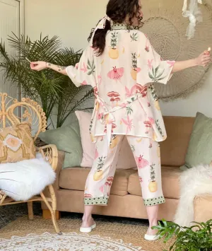 Up In Smoke Bamboo Pajamas 2 pc