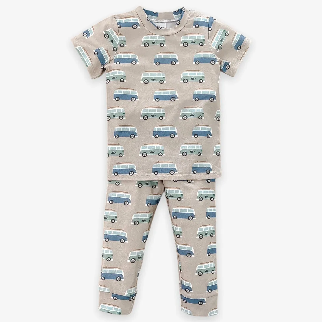 Velvet Fawn Surfs Up Two Piece Jammie Set