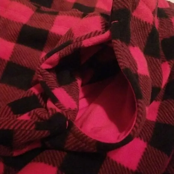 Victoria's Secret Pink Plaid Light Flannel PJ Pant Set