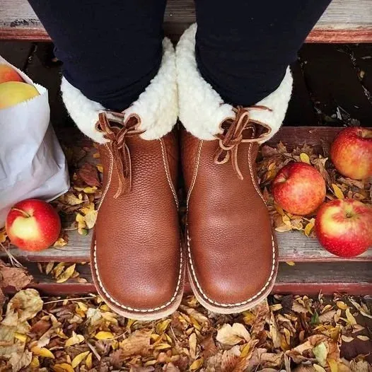 Vintage Buttery-Soft Waterproof Wool Lining Boots (buy 2 Vip Shipping)