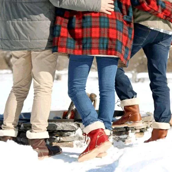 Vintage Buttery-Soft Waterproof Wool Lining Boots (buy 2 Vip Shipping)
