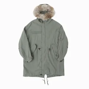 Visvim Six-Five Fishtail Parka W/L Parka LT Green