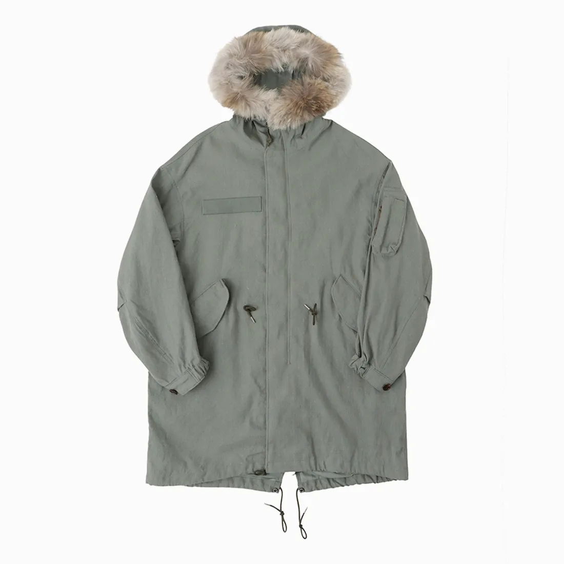 Visvim Six-Five Fishtail Parka W/L Parka LT Green