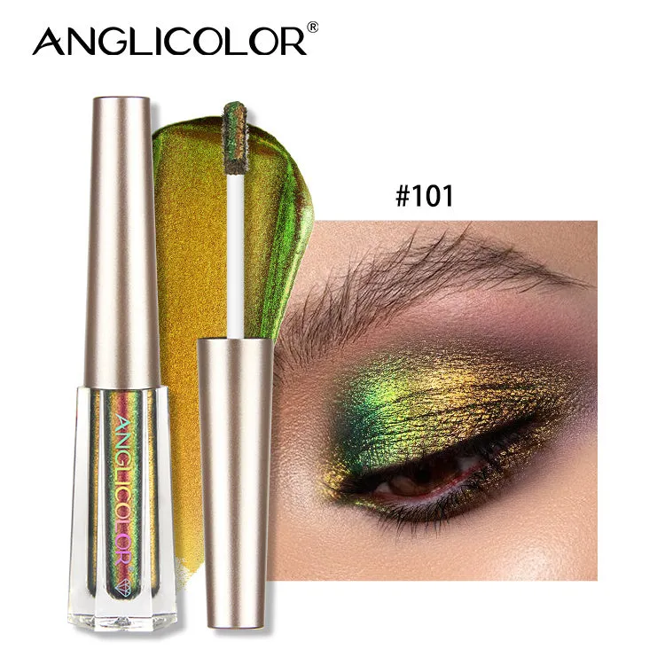 Waterproof & Sweatproof Chameleon Liquid Eyeshadow – Christmas Glitter, Multi-Color Liquid Eyeshadow for Long-Lasting Wear