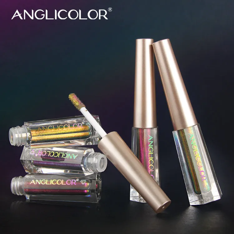 Waterproof & Sweatproof Chameleon Liquid Eyeshadow – Christmas Glitter, Multi-Color Liquid Eyeshadow for Long-Lasting Wear