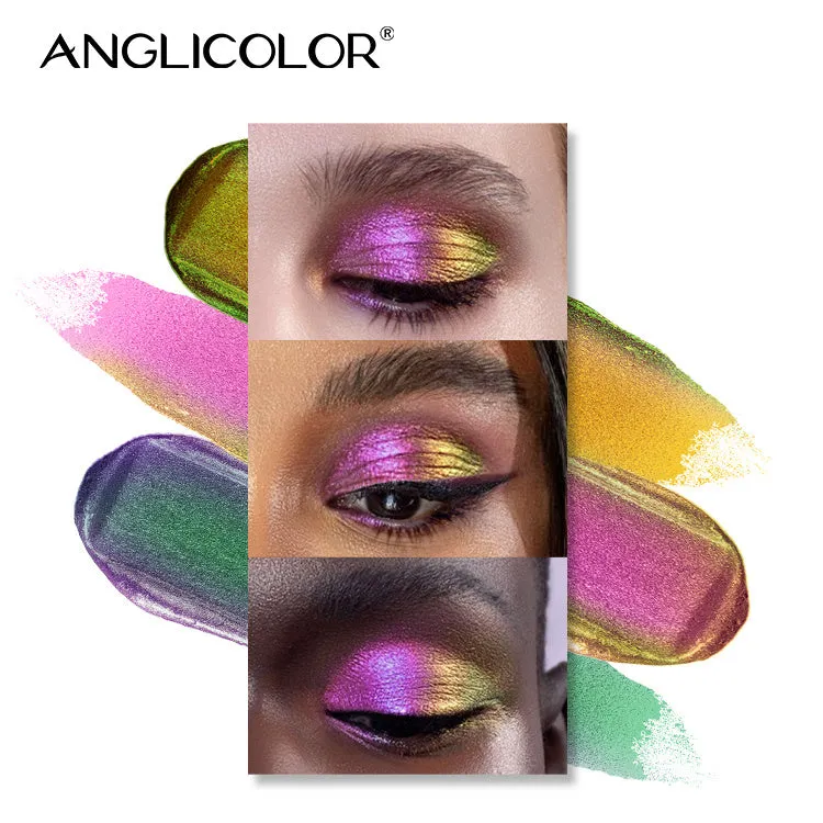 Waterproof & Sweatproof Chameleon Liquid Eyeshadow – Christmas Glitter, Multi-Color Liquid Eyeshadow for Long-Lasting Wear