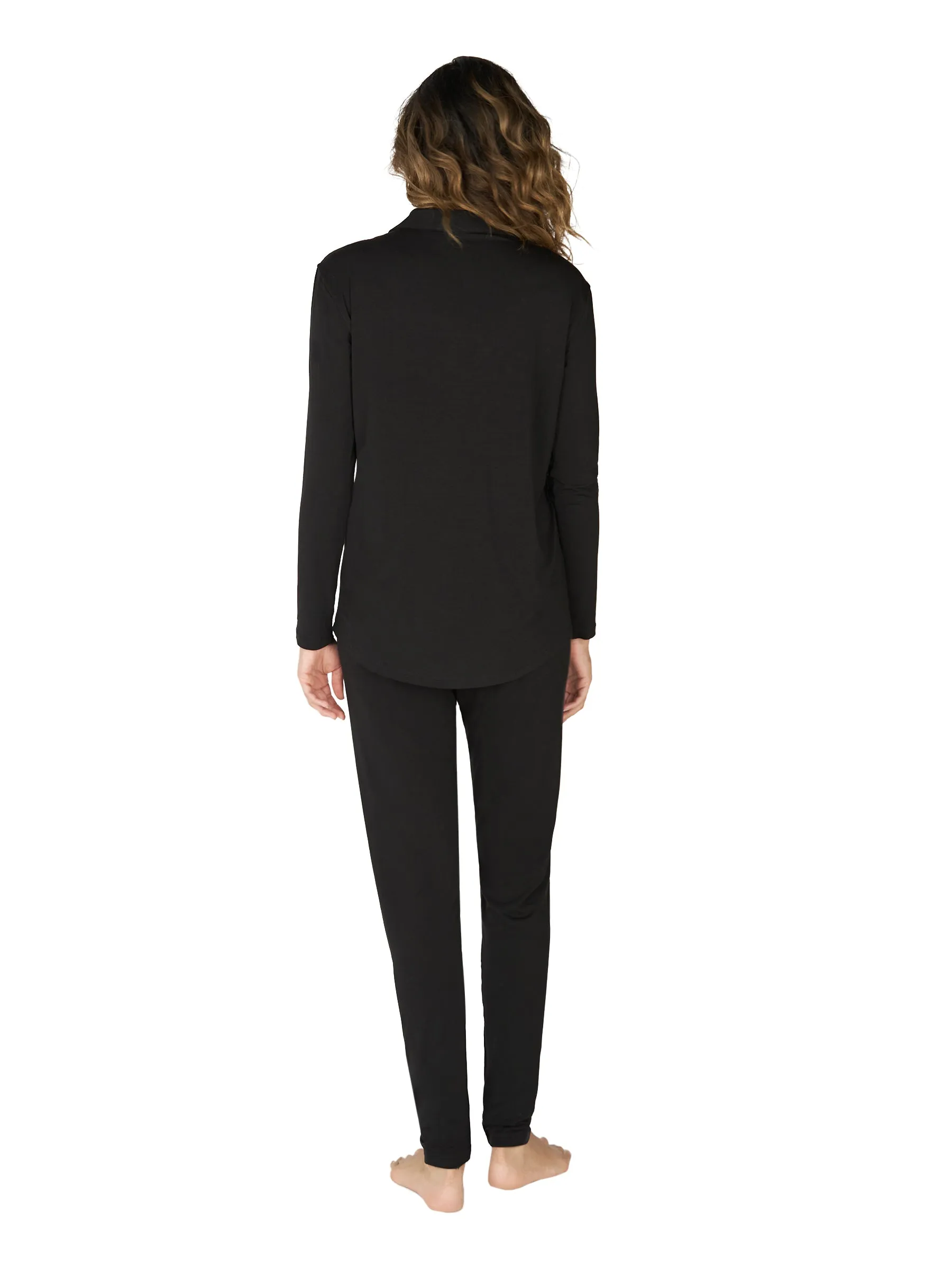 Women's Black Pajama Set