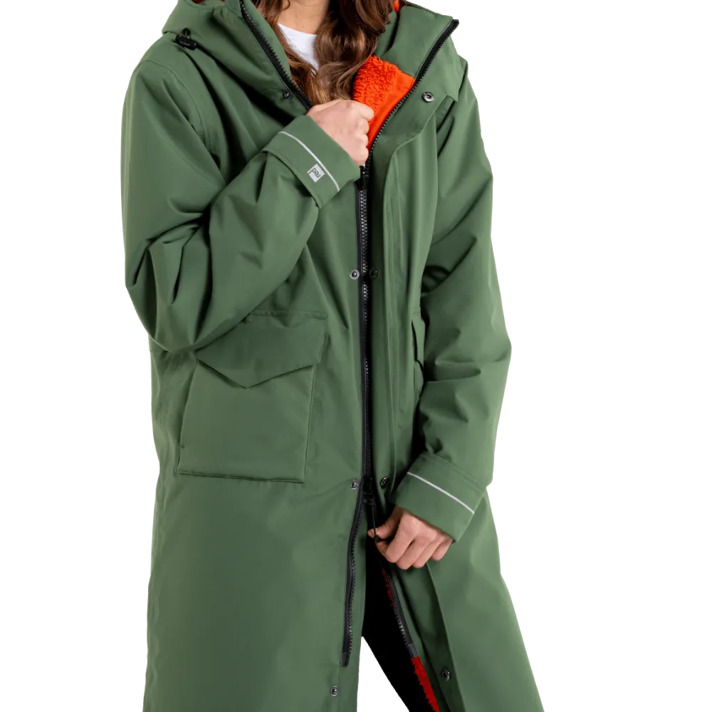 Women's EVO Pro Slimline Waterproof Parka Jacket - Forest Green