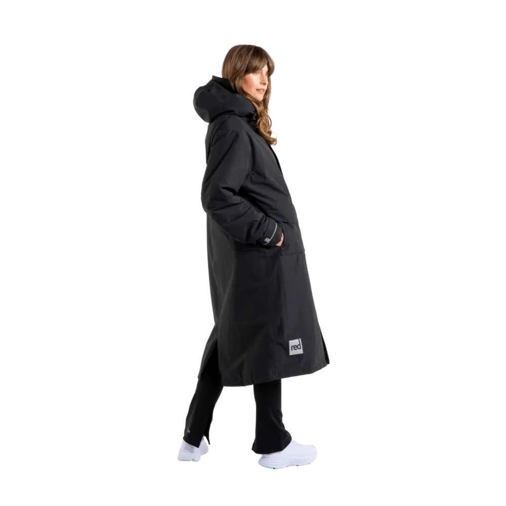 Women's EVO Pro Slimline Waterproof Parka Jacket - Stealth Black