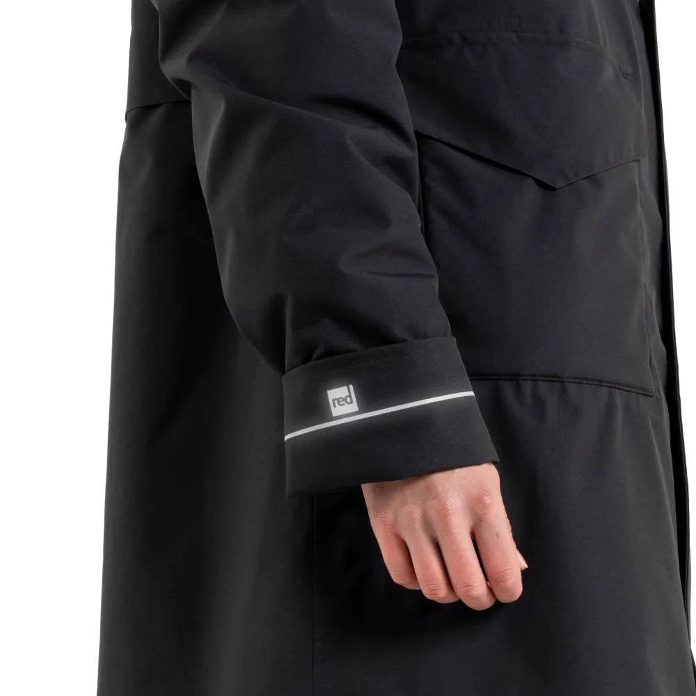 Women's EVO Pro Slimline Waterproof Parka Jacket - Stealth Black