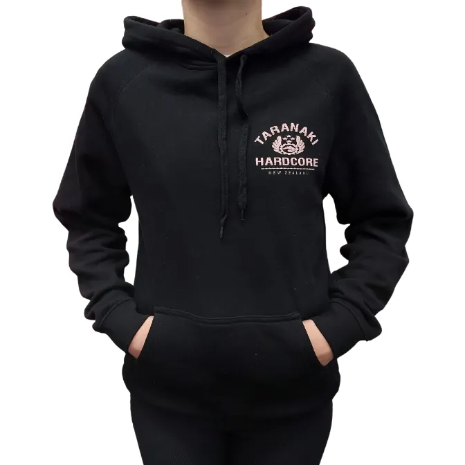 Womens Vintage Hoodie - Black