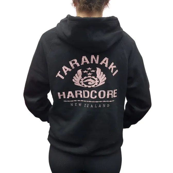Womens Vintage Hoodie - Black