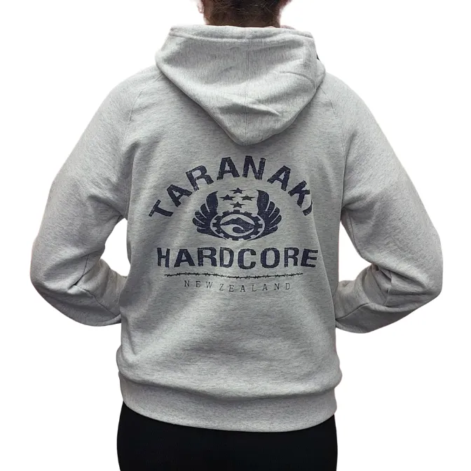 Womens Vintage Hoodie - Grey Marle