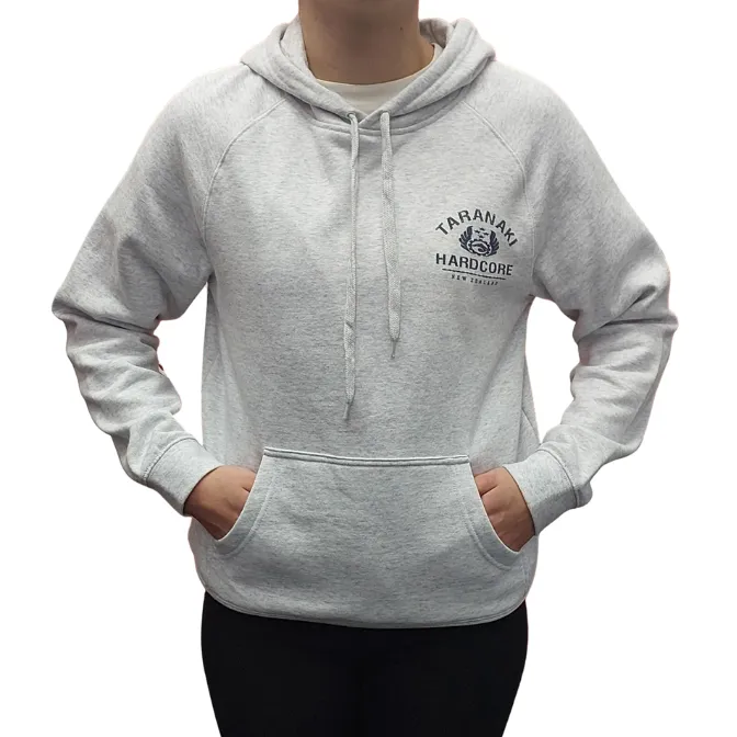 Womens Vintage Hoodie - Grey Marle