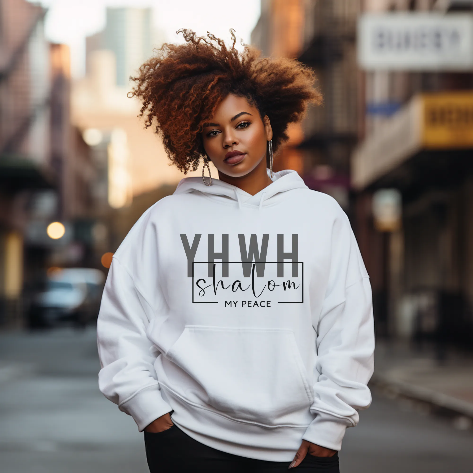 YHWH Shalom Unisex Hoodie