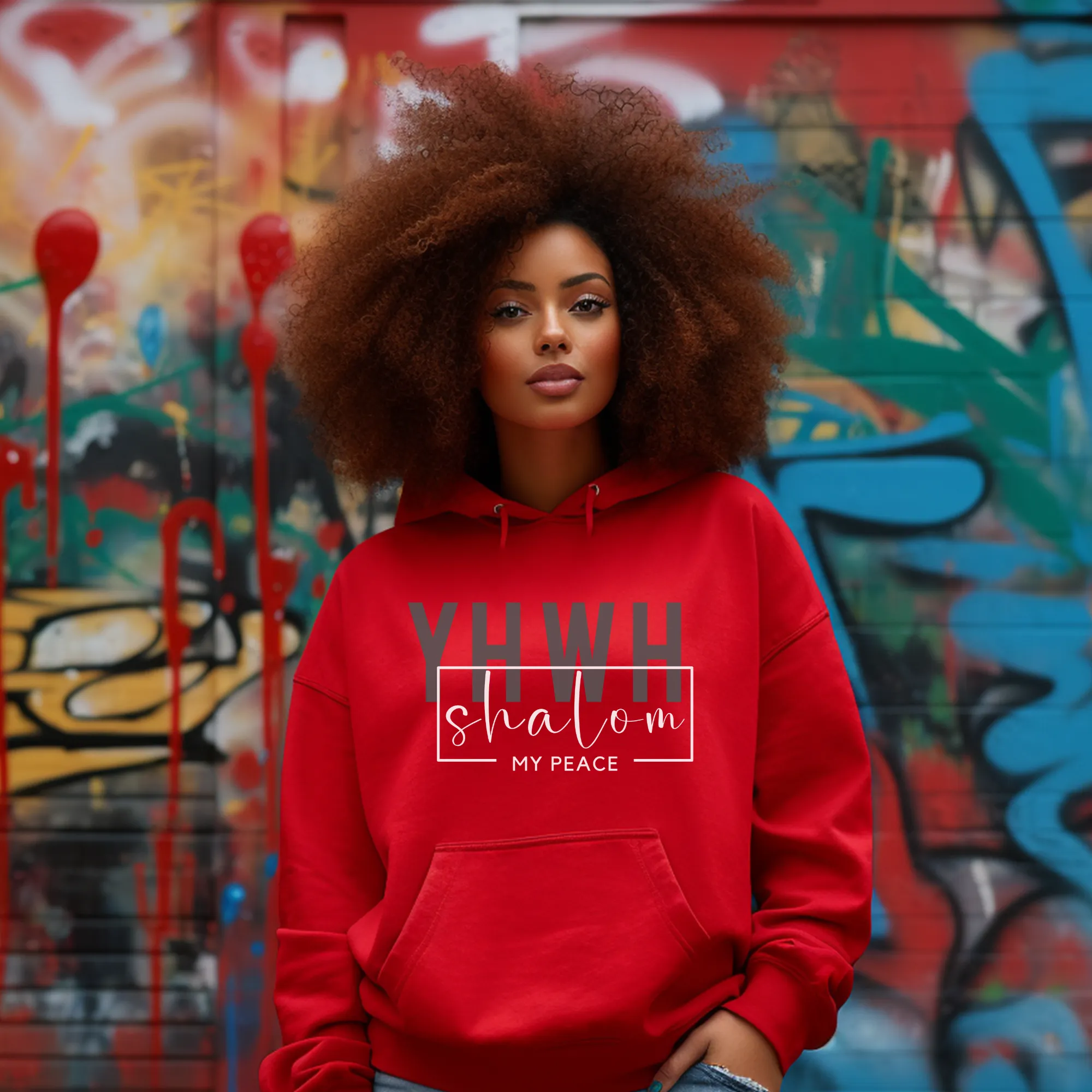 YHWH Shalom Unisex Hoodie