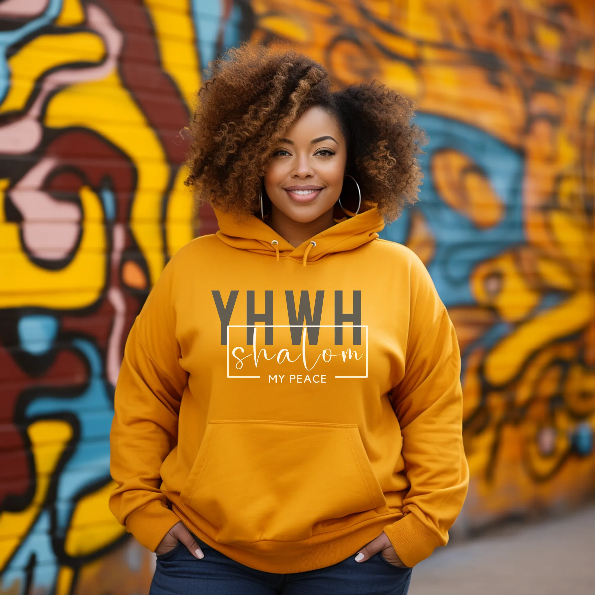 YHWH Shalom Unisex Hoodie
