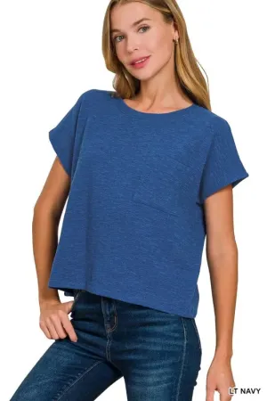 Zenana Round Neck Short Sleeve T-Shirt