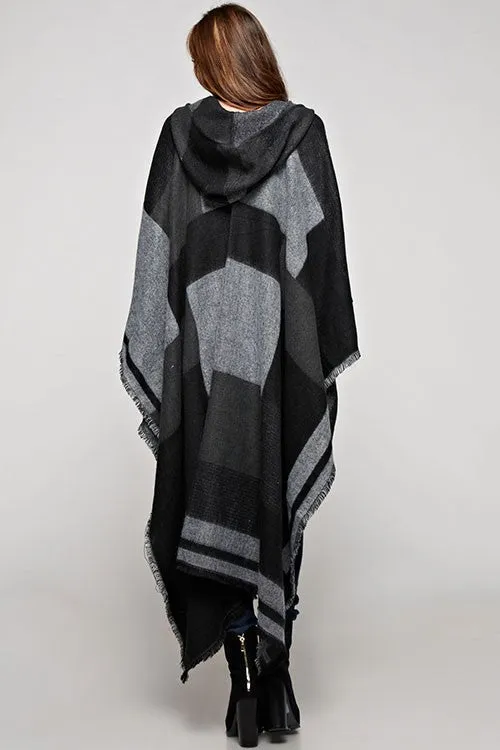 ZIGGY HOODED PONCHO